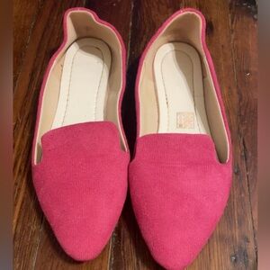 Vibrant Pink Flats